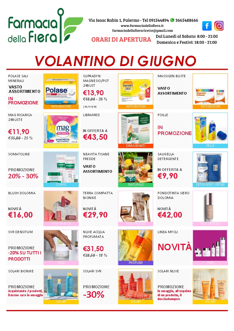 Foto LE OFFERTE DI GIUGNO 