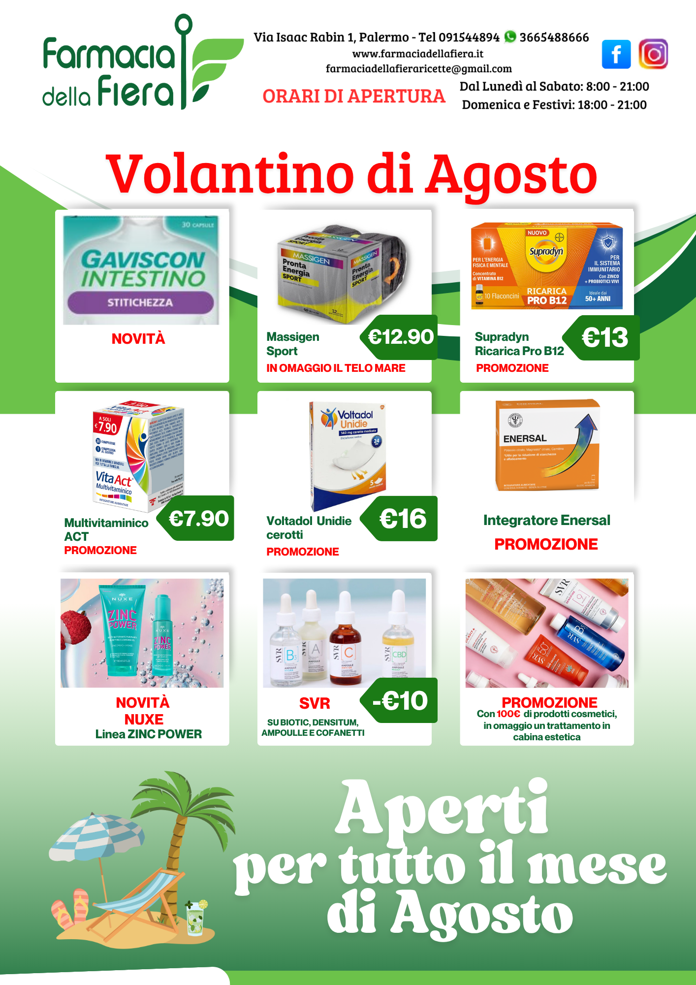 Foto LE OFFERTE DI AGOSTO